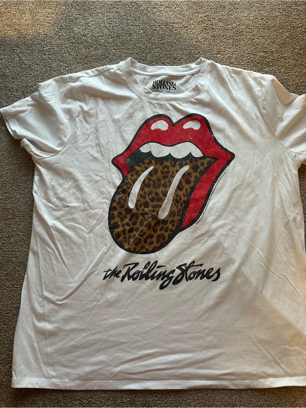 The Rolling Stones Oversized Graphic Tee